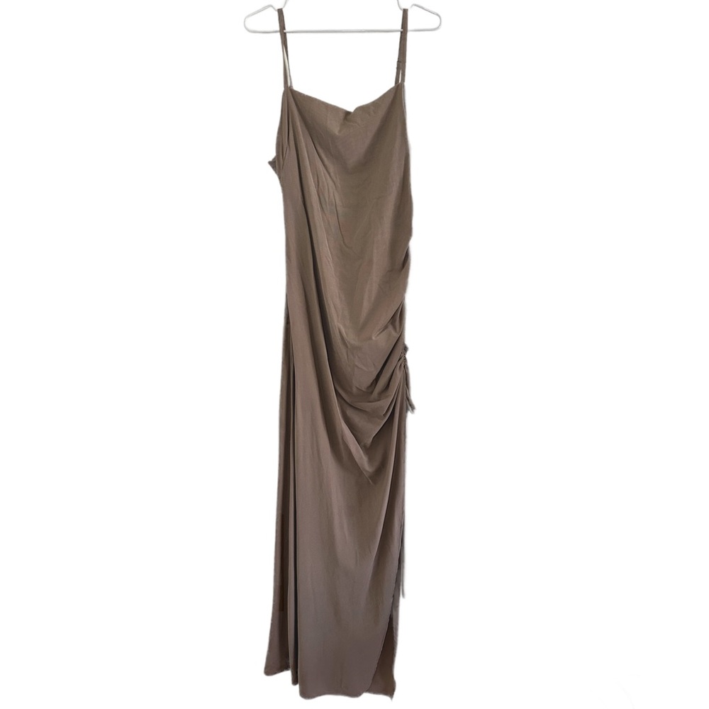 Draped Midi Dress